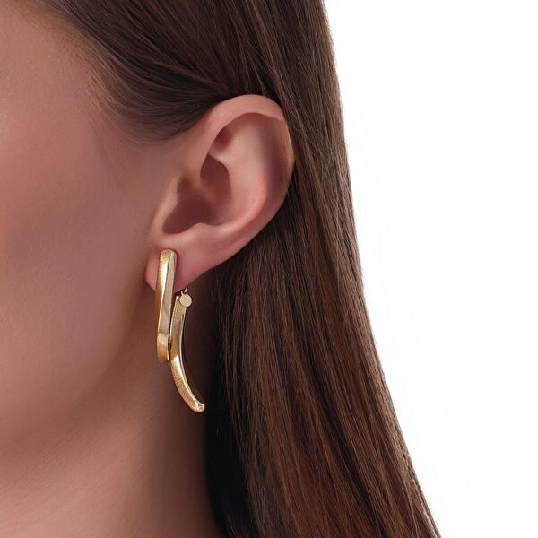 Sun Koleksiyonu Gümüş Küpe 