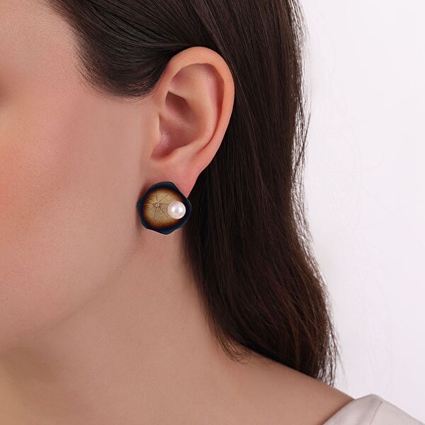 Global Warming GWHE0013W-CZ Gümüş Küpe