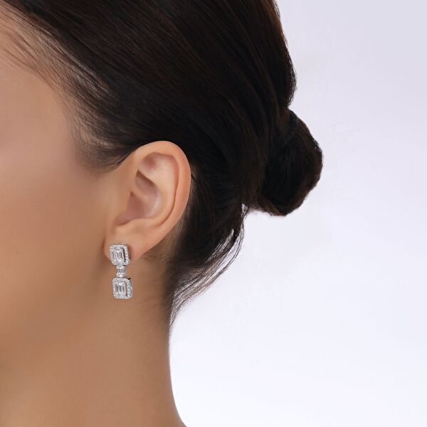 Baget SET89084E Gümüş Küpe