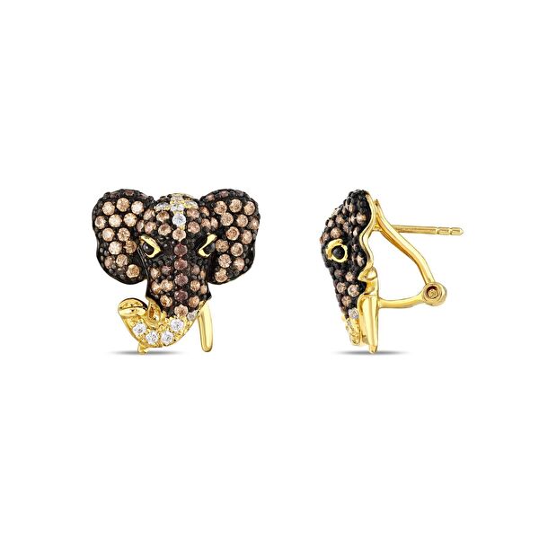 Dream Jungle Gümüş Küpe