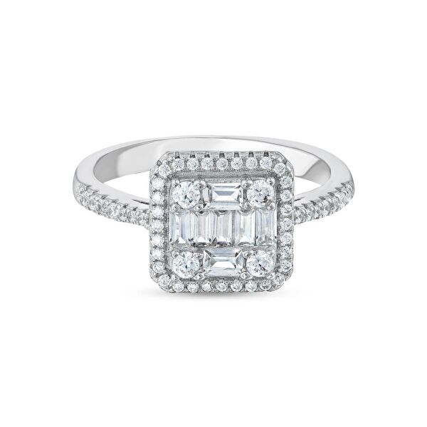 Baget ARS100323W Gümüş Yüzük